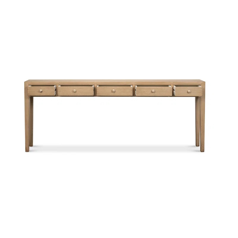 Rosalind Wheeler Mcnealy 86" Solid Wood Console Table | Wayfair | Wayfair North America