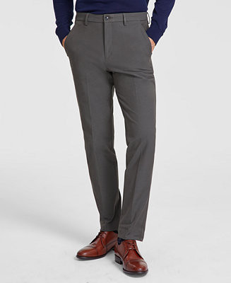 Men's Classic Fit Performance Dress Pants | Macy's
