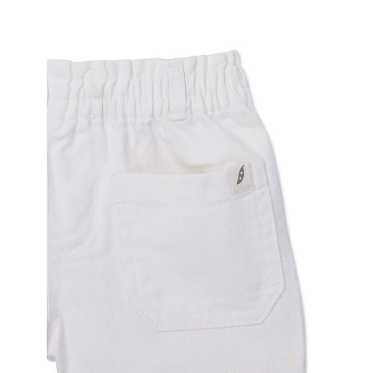 easy-peasy Toddler Girl Denim Paperbag Short, Sizes 18M-5T - Walmart.com | Walmart (US)