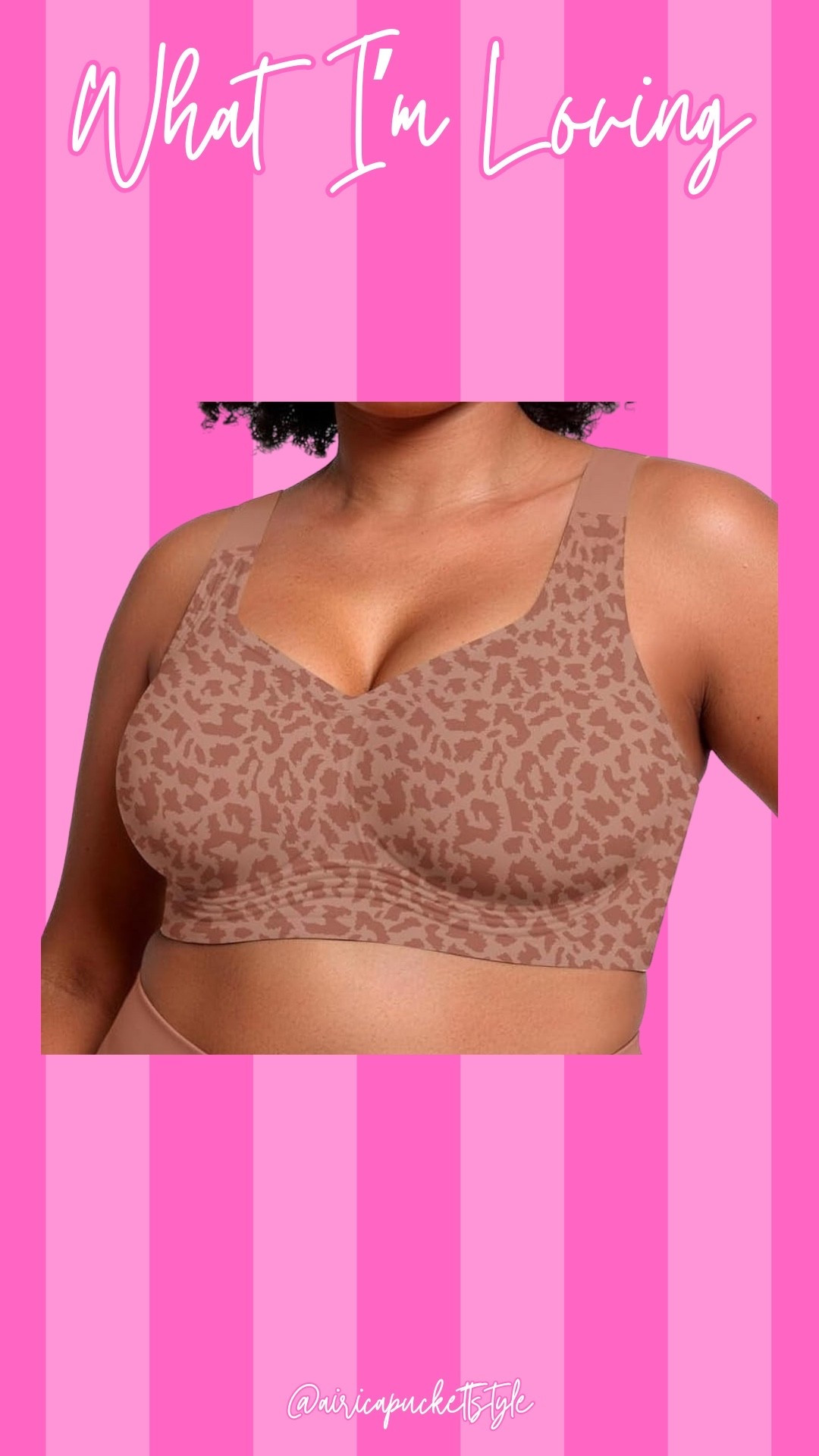 I love this print in my favorite bras! 