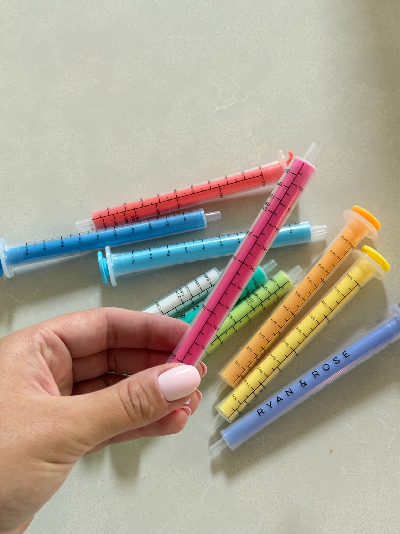 The medicine syringes we use for our kids. They make medicine time a little more fun 🩺

#LTKBaby #LTKKids