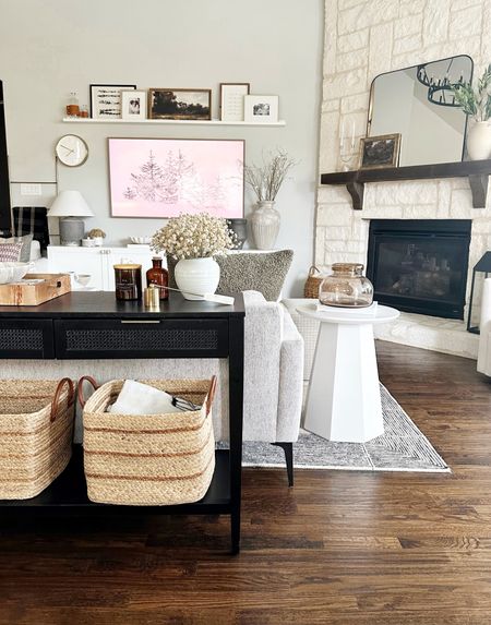 BACK IN STOCK! Black console table that’s perfect for behind the sofa, near entryway or hallway.

#LTKhome #LTKMostLoved #LTKsalealert