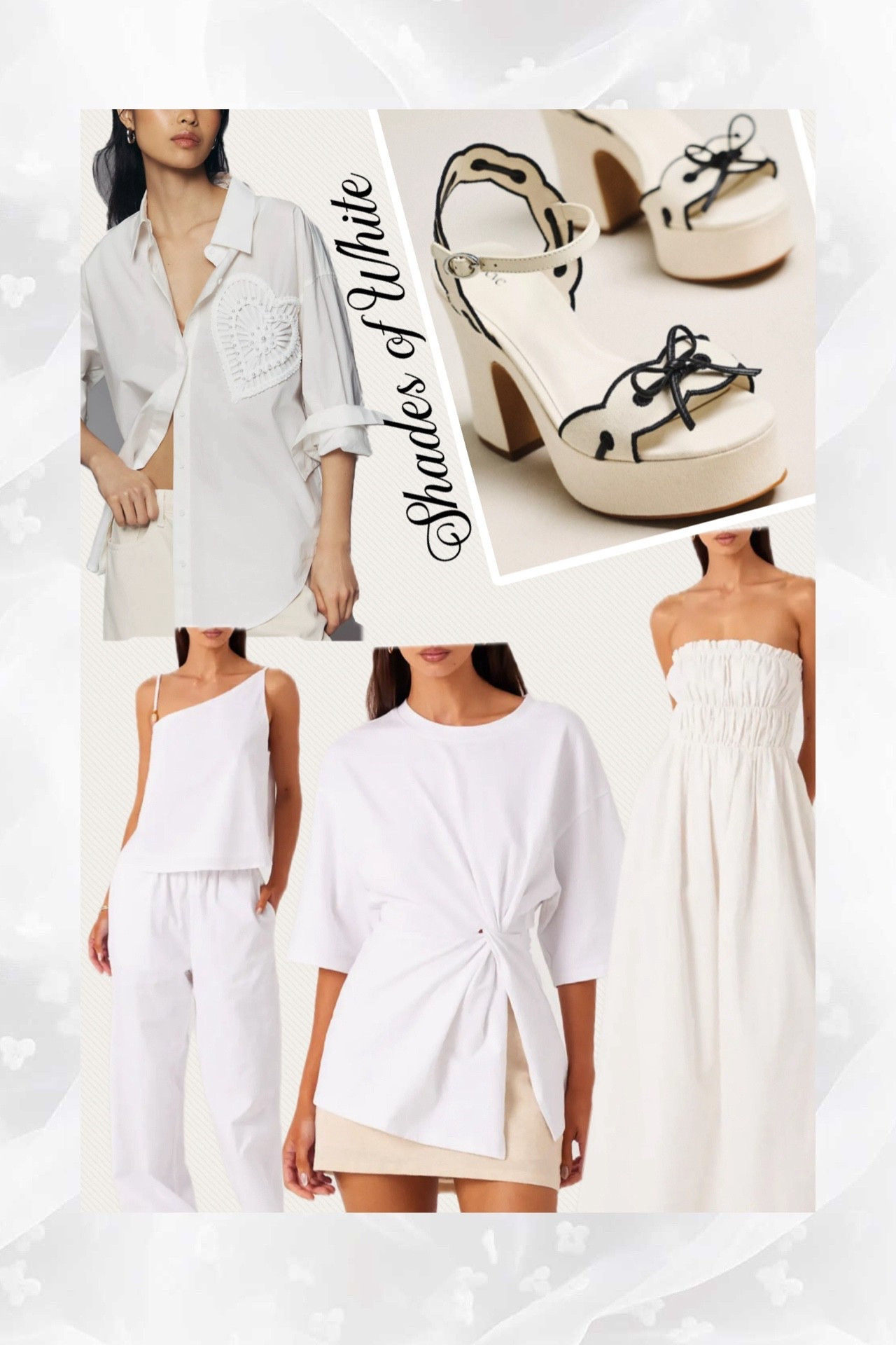 Shades of White

#LTKgrwm #LTKootd #LTKMothersDay