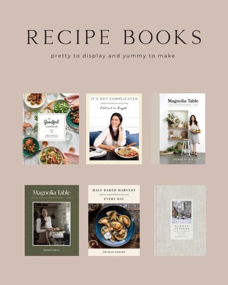 Recipe books I have and the ones on my wish list #recipebook #cookbook

#LTKhome #LTKunder50