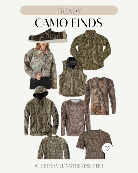 Trendy camo finds - camouflage -winter outfit - sweatshirt, long sleeve, thermal, hey dude, jacket, camo, thermals, men’s, women’s clothing, hunting

#LTKtravel #LTKSeasonal #LTKmens