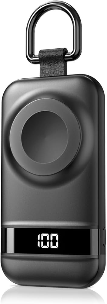 Portable Charger for Apple Watch, 2500mAh & Digital Display – Magnetic Fast Charging iWatch Cha... | Amazon (US)