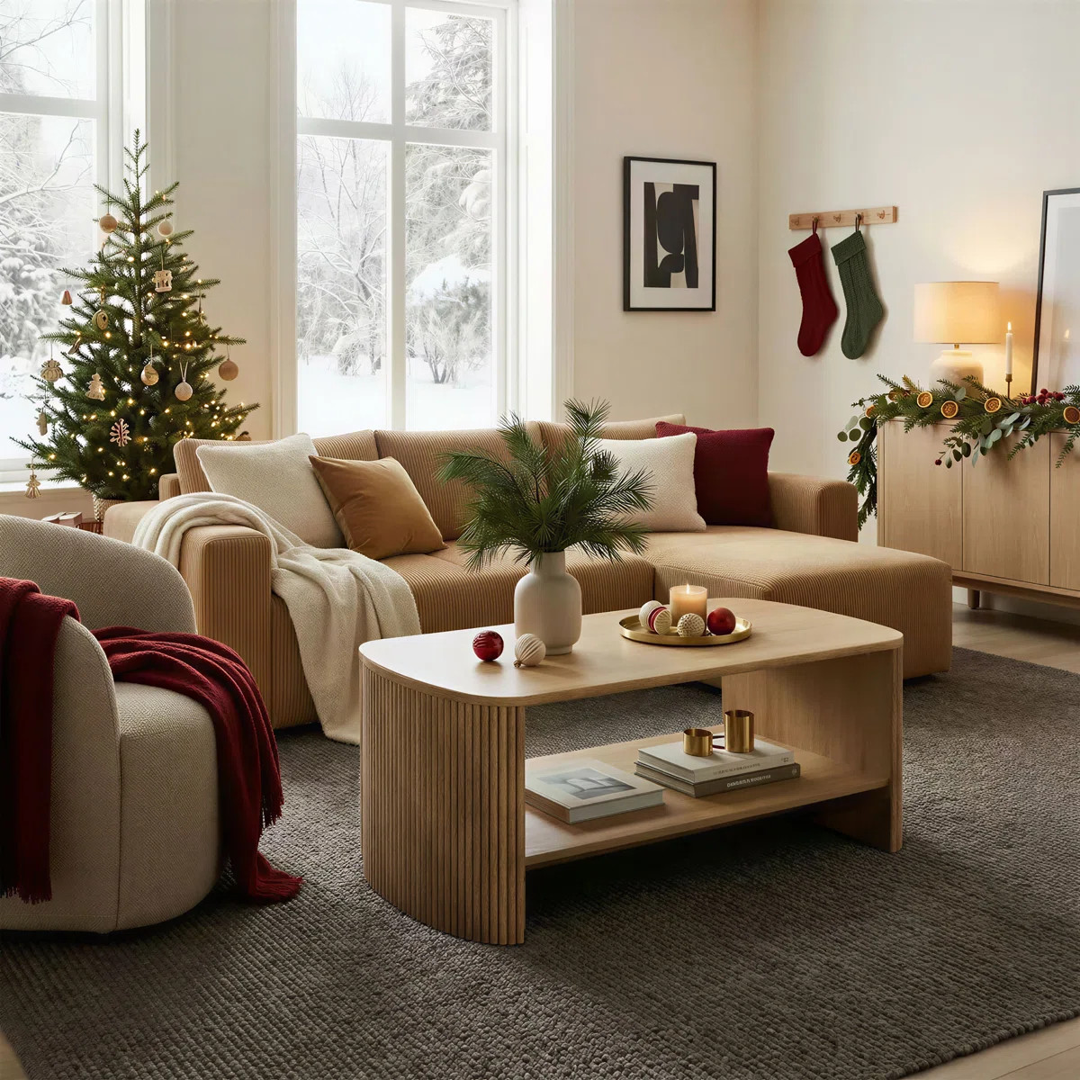 Cove Fluted 47" Coffee Table | Wayfair North America