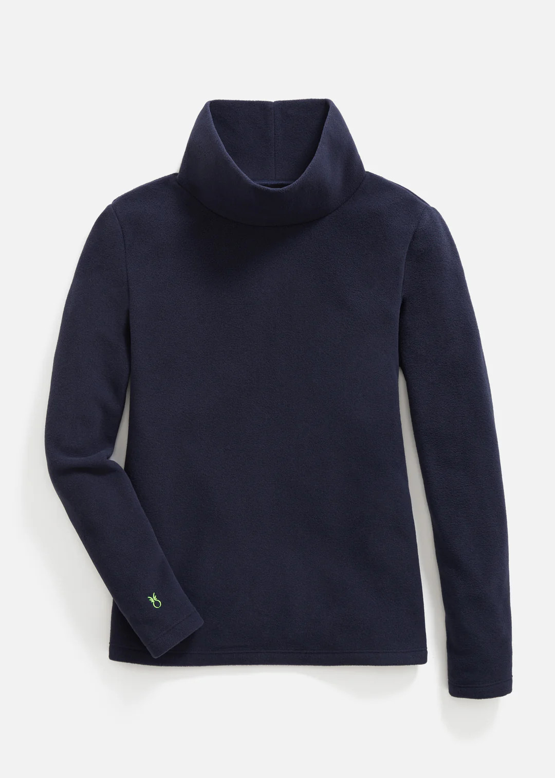 Greenpoint Turtleneck in Vello Fleece (Navy) | Dudley Stephens