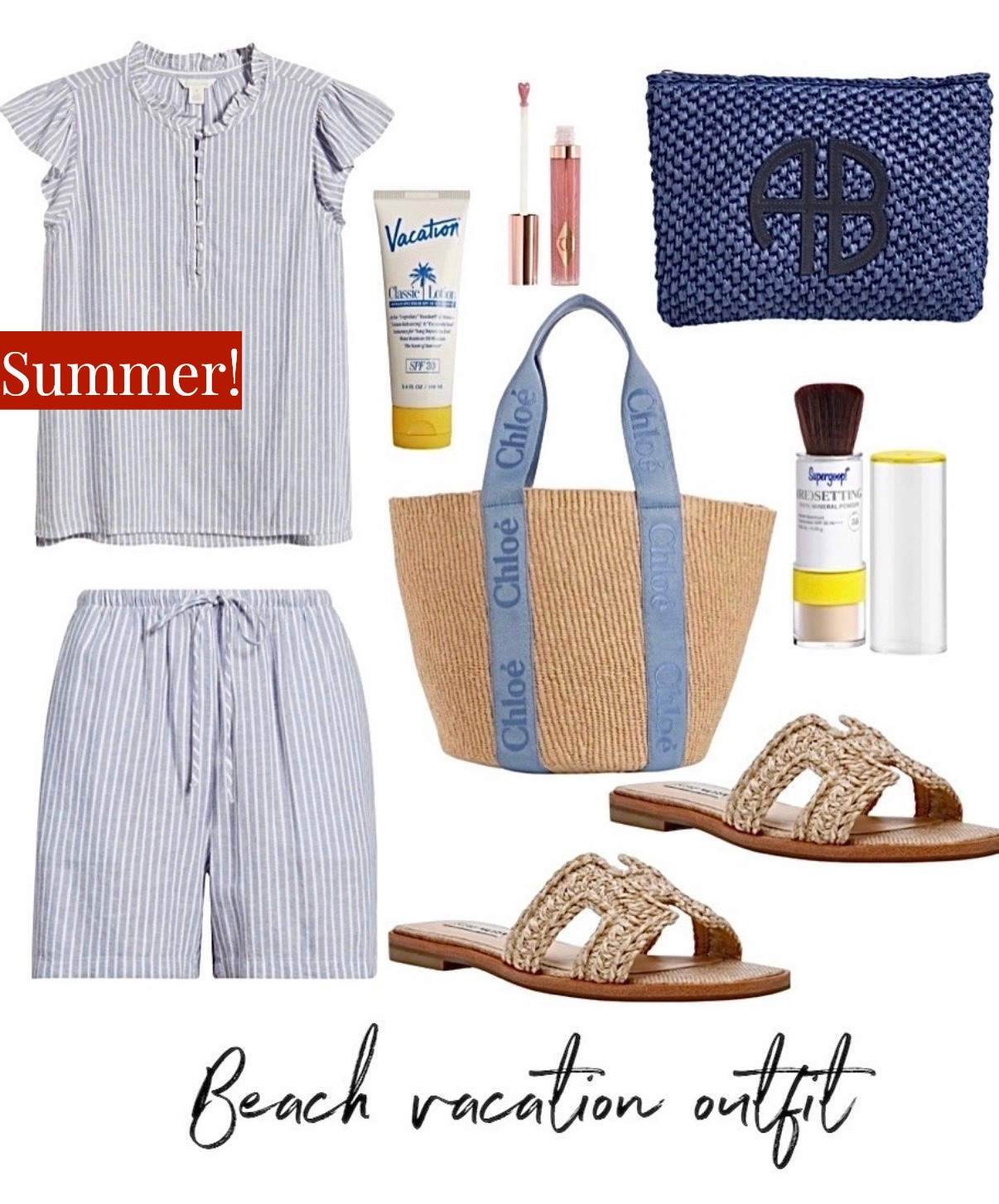 Beach vacation outfit 
Matching set
Sandals
Summer Vacation Outfit
Summer Outfit 
Beach Outfit

#LTKootd #LTKgrwm #LTKSeasonal