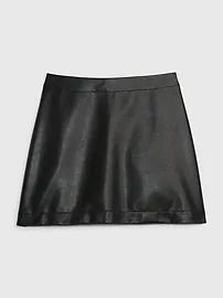 Faux-Leather Mini Skirt | Gap (US)