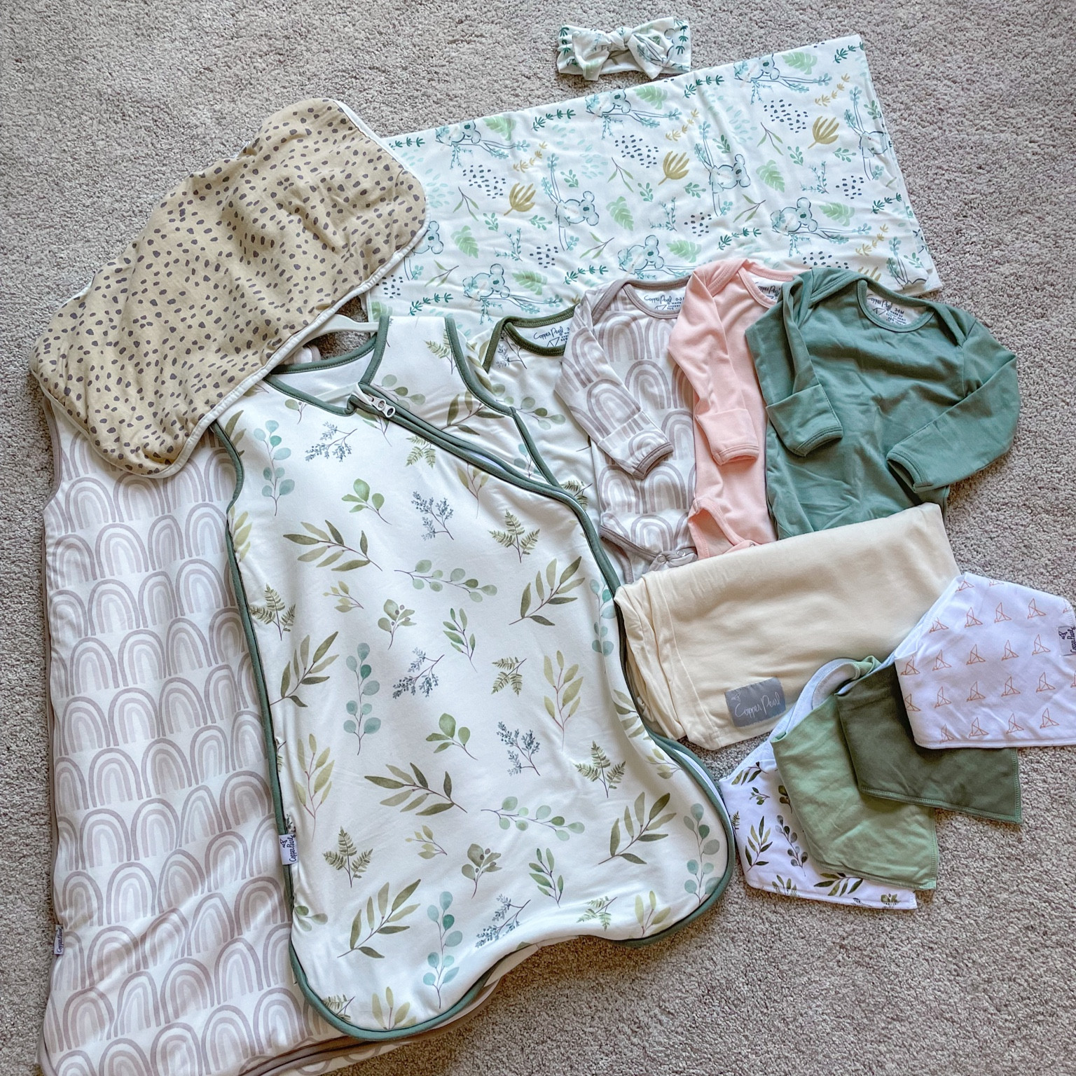 Baby girl clothes 💕 the bibs and the burp cloths are the BEST 🙌🏻 also love these sleep sacks! 

#LTKfamily #LTKFind #LTKbaby