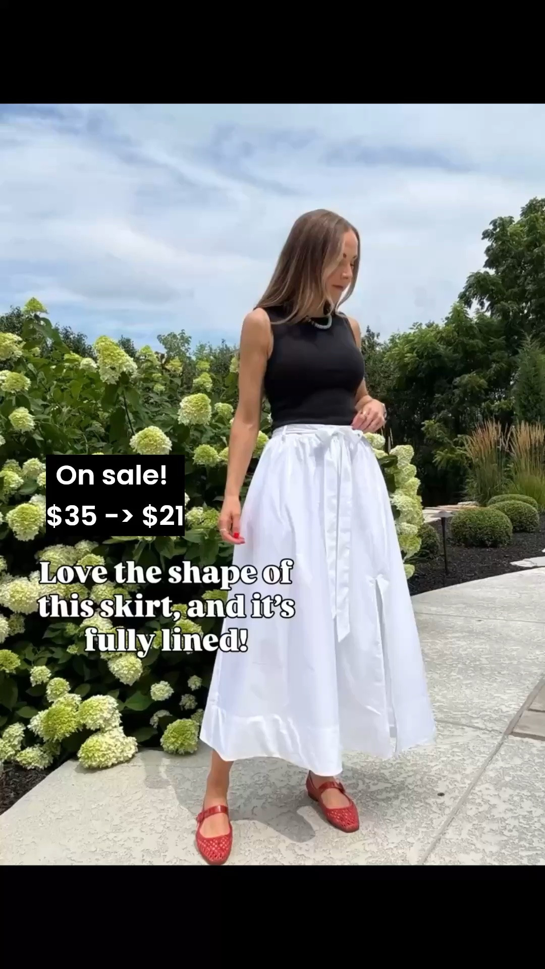 @target skirt comes is 40% off through Saturday! Get your true size

#LTKSaleAlert