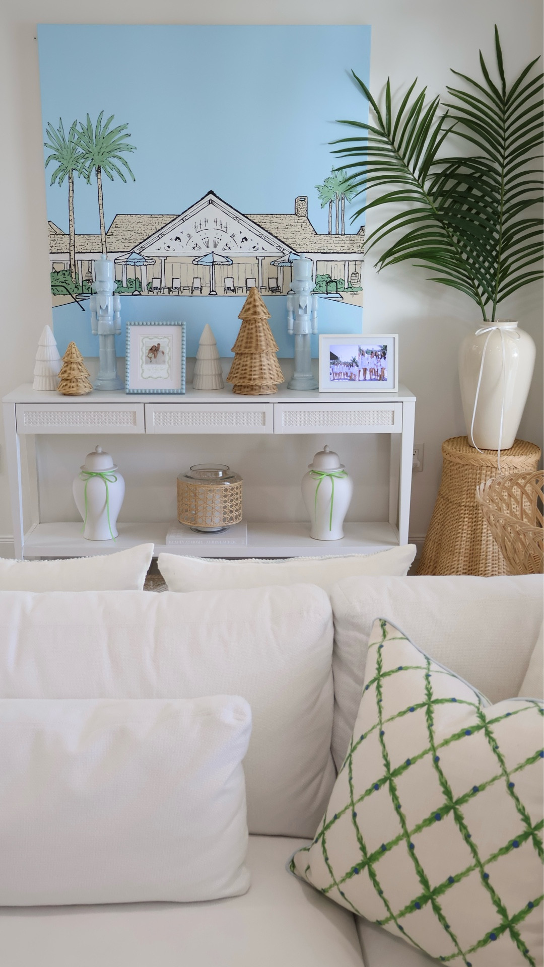 Funny how I finish decorating for Christmas just in time to take it all down 😅😂✨ here’s some coastal Christmas ideas for next year!

#LTKHome #LTKSeasonal #LTKSaleAlert