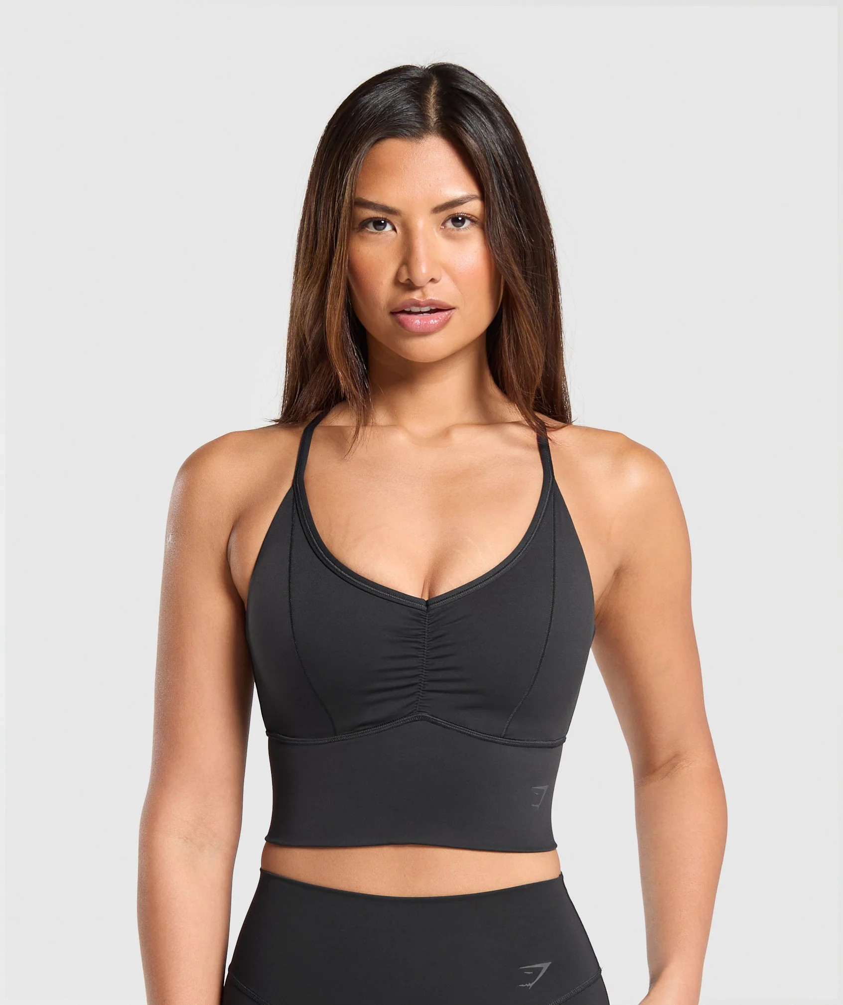 Gymshark Elevate Longline Sports Bra - Black | Gymshark US