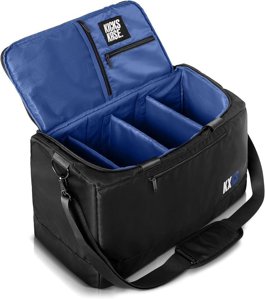 Kicks Kase Essential Sneaker Duffle Bag - Travel Duffel Bags for Shoes, Travel Sneaker Bag, Perfe... | Amazon (US)