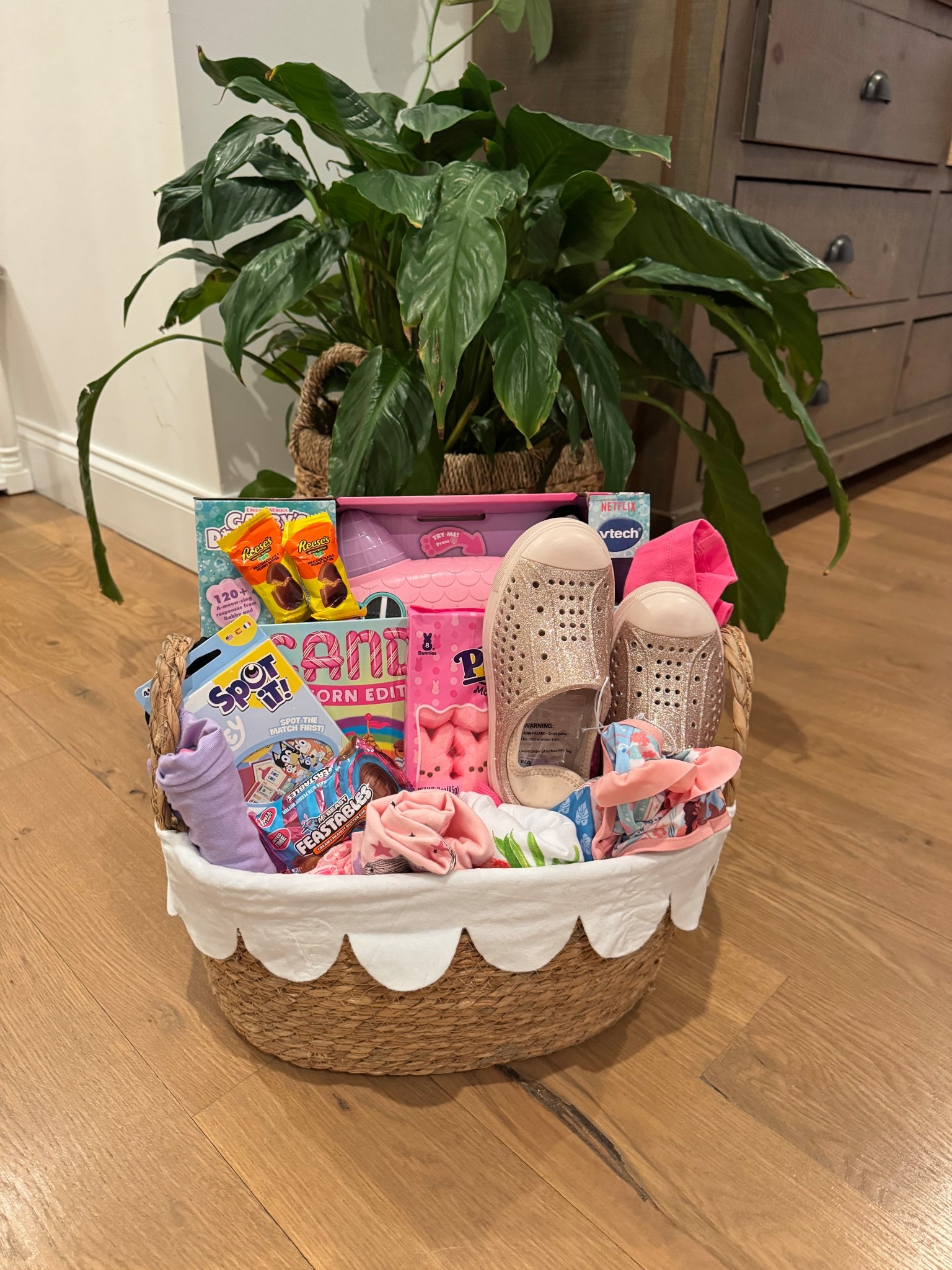 Four year old girl Easter basket 🐰 🧺 