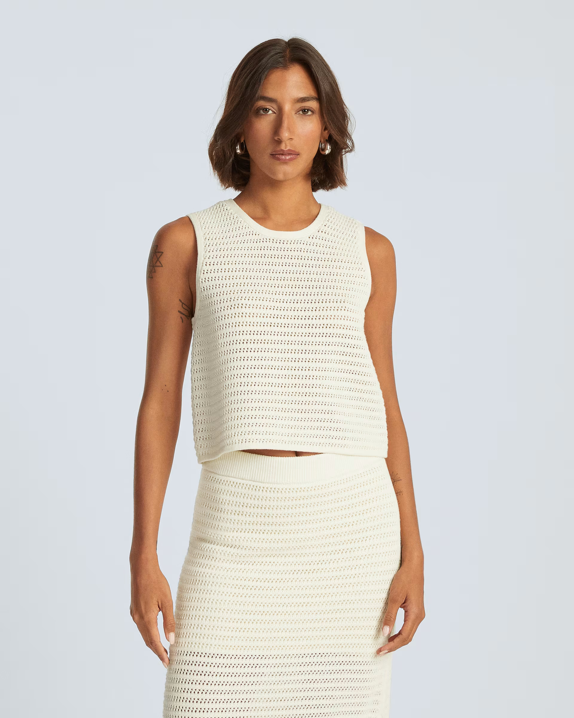 The Crochet Knit Cami | Everlane