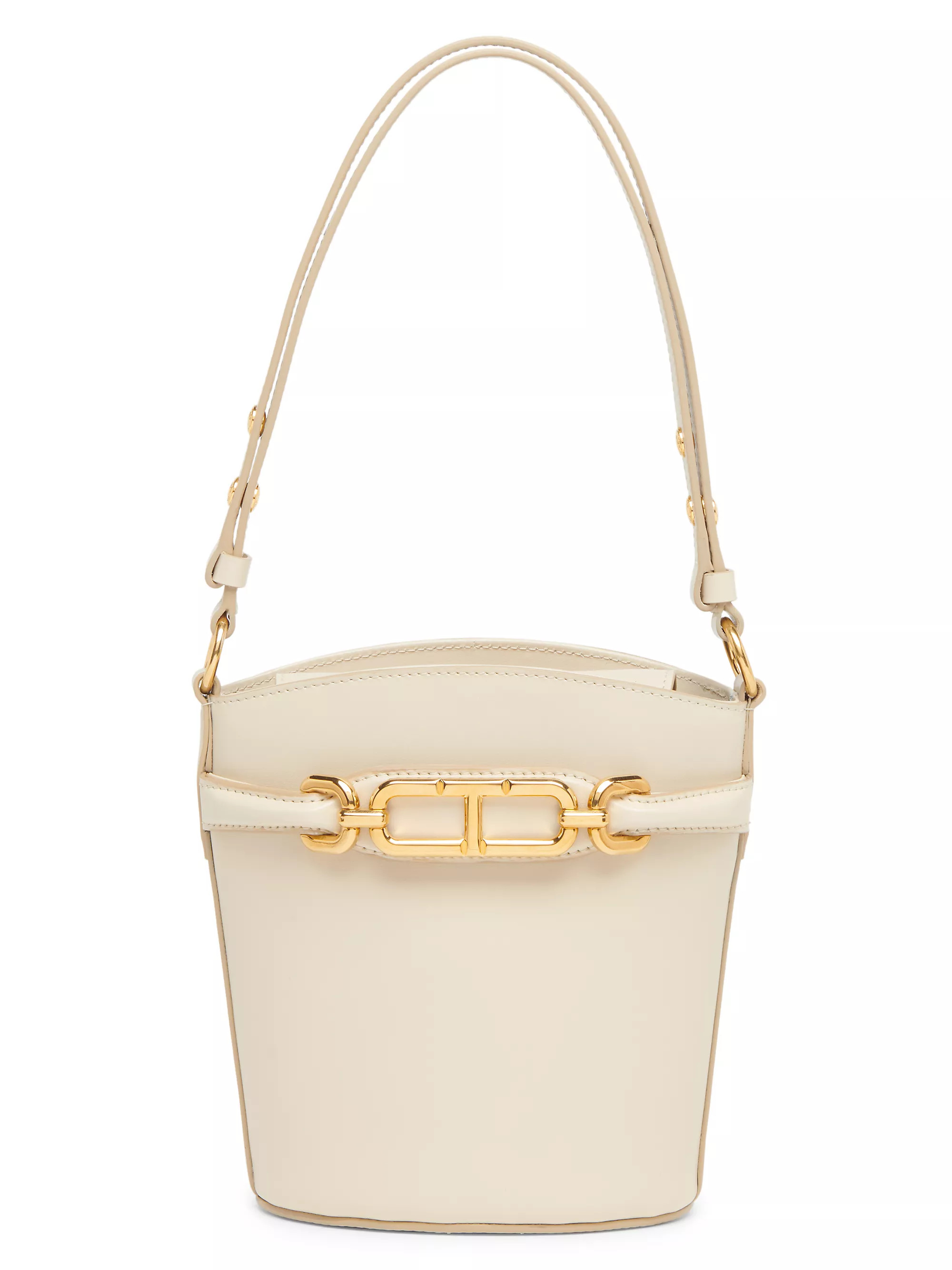 Whitney Small Leather Bucket Bag | Saks Fifth Avenue