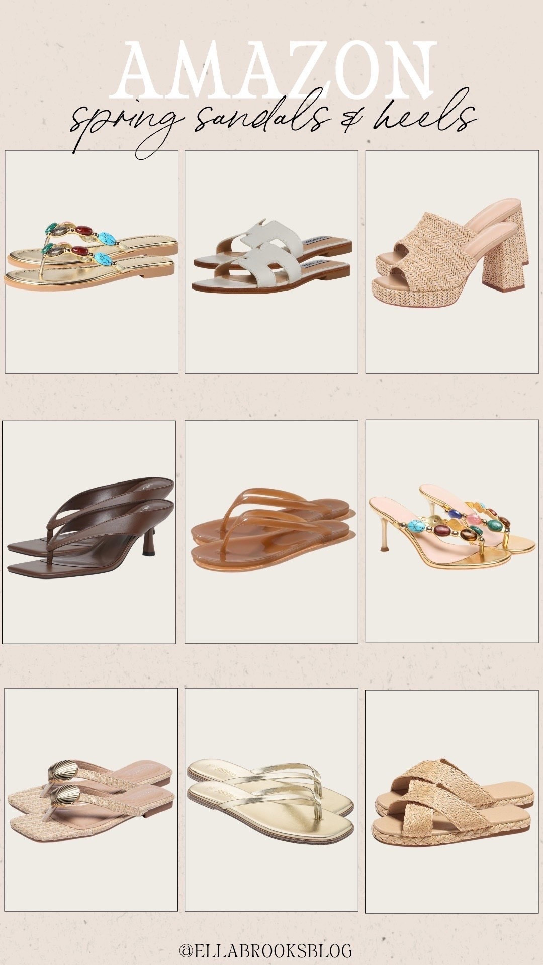 Amazon spring sandals & heels!

Amazon style, spring style, vacation style, resort wear, jelly sandals, summer shoes

#LTKootd #LTKSeasonal