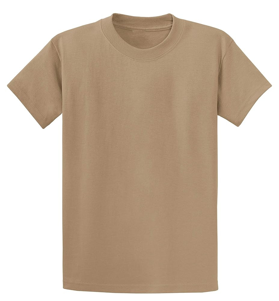 Clothe Co. Mens Heavyweight Cotton T-Shirt Plain Tee (Available in Big & Tall) | Amazon (US)