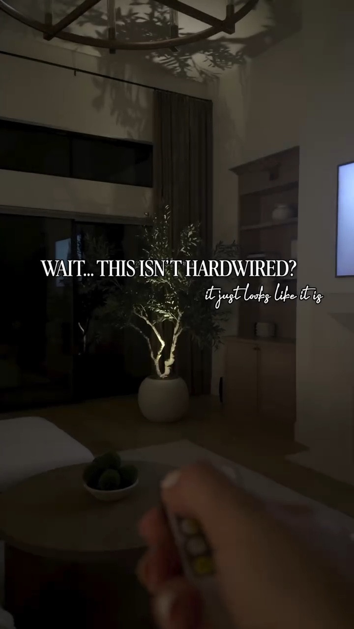 I didn’t want to deal with wiring or anything complicated… but still wanted that warm, finished look.

This took seconds and completely changed the feel of the room.

Comment LIGHT and I’ll send it 🤍