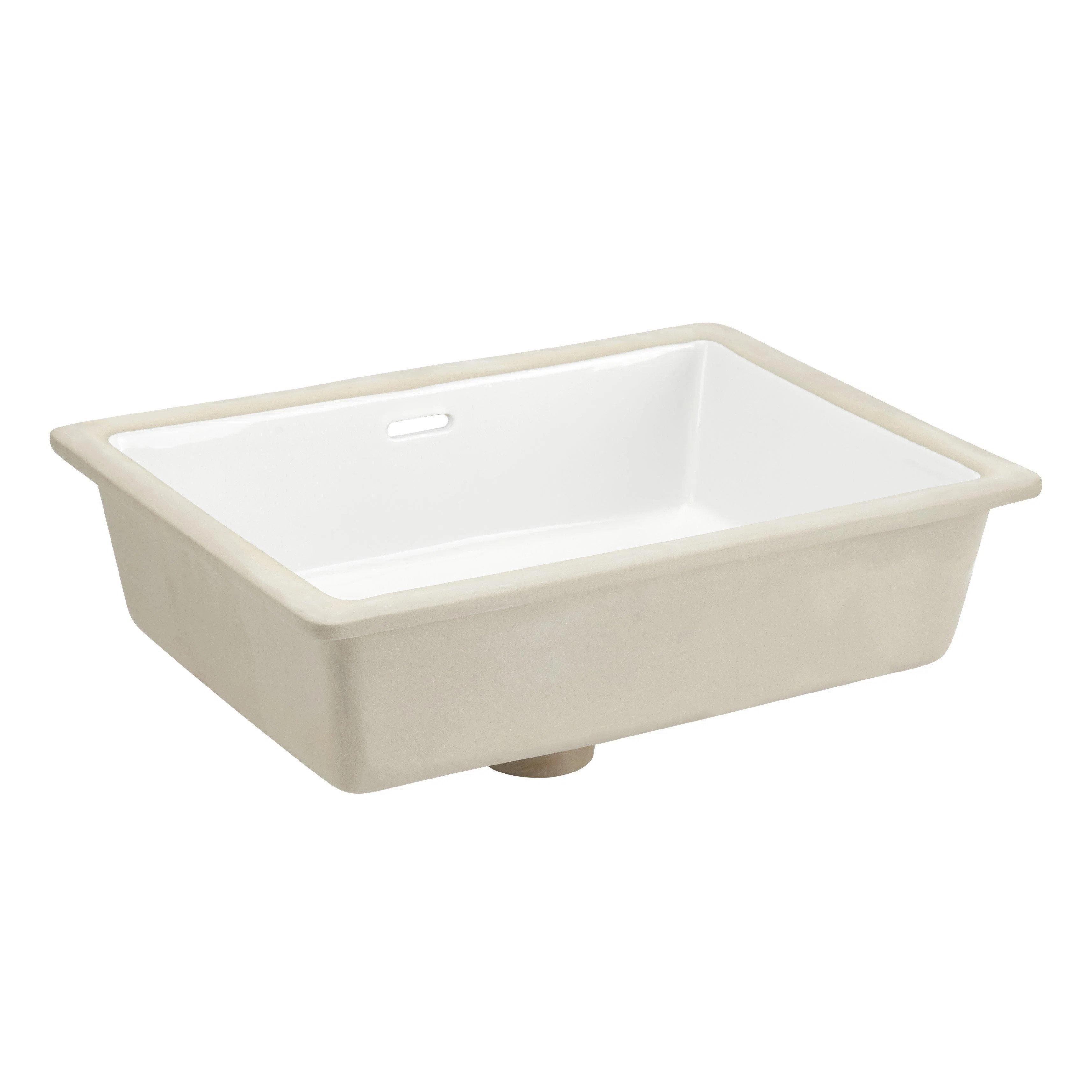 Euric 20" Vitreous China Undermount Bathroom Sink | Wayfair North America