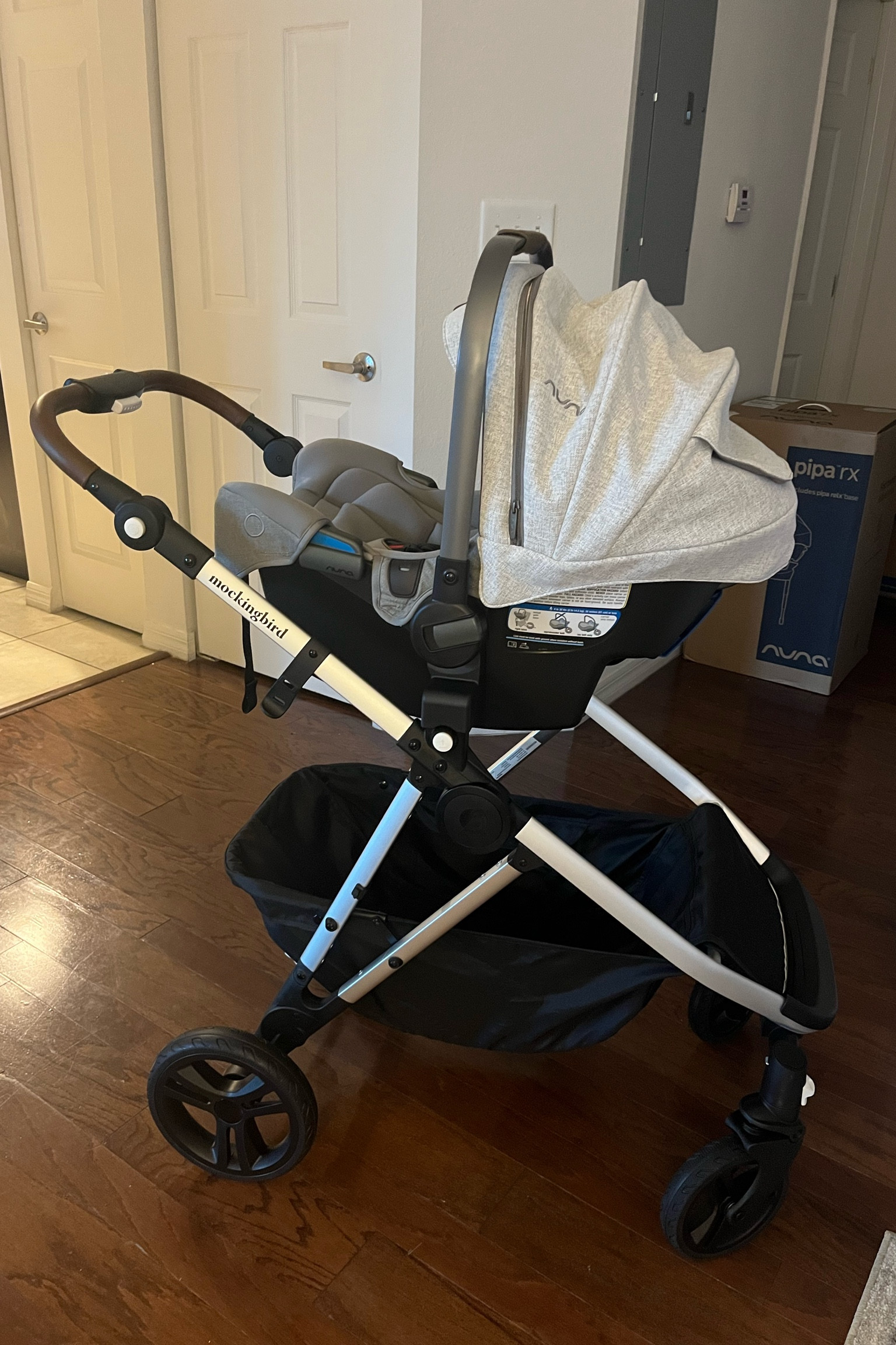 Mockingbird stroller sale with nuna pipa