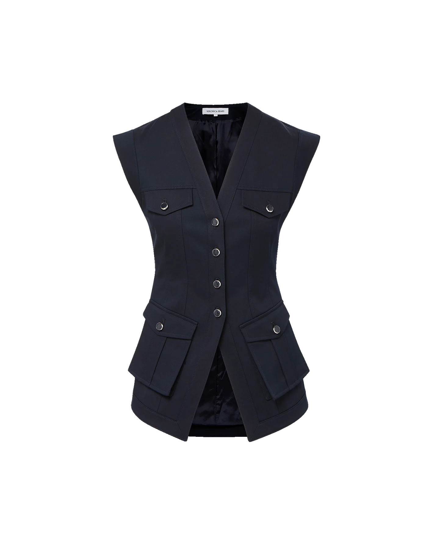 Pendle Tailored Vest | Veronica Beard