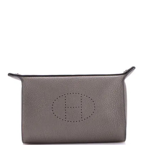 Pre-Owned Hermes Videpoches Bag Togo in Grey at Nordstrom, Size X-Small | Nordstrom