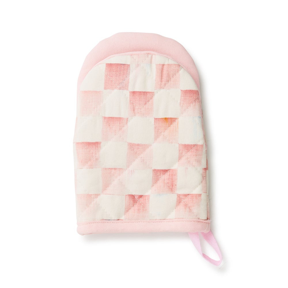 Rosy Check Mini Mitt | MacKenzie-Childs