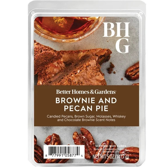 Brownie Pecan Pie Scented Wax Melts, Better Homes & Gardens, 5 oz (Value Size) - Walmart.com | Walmart (US)