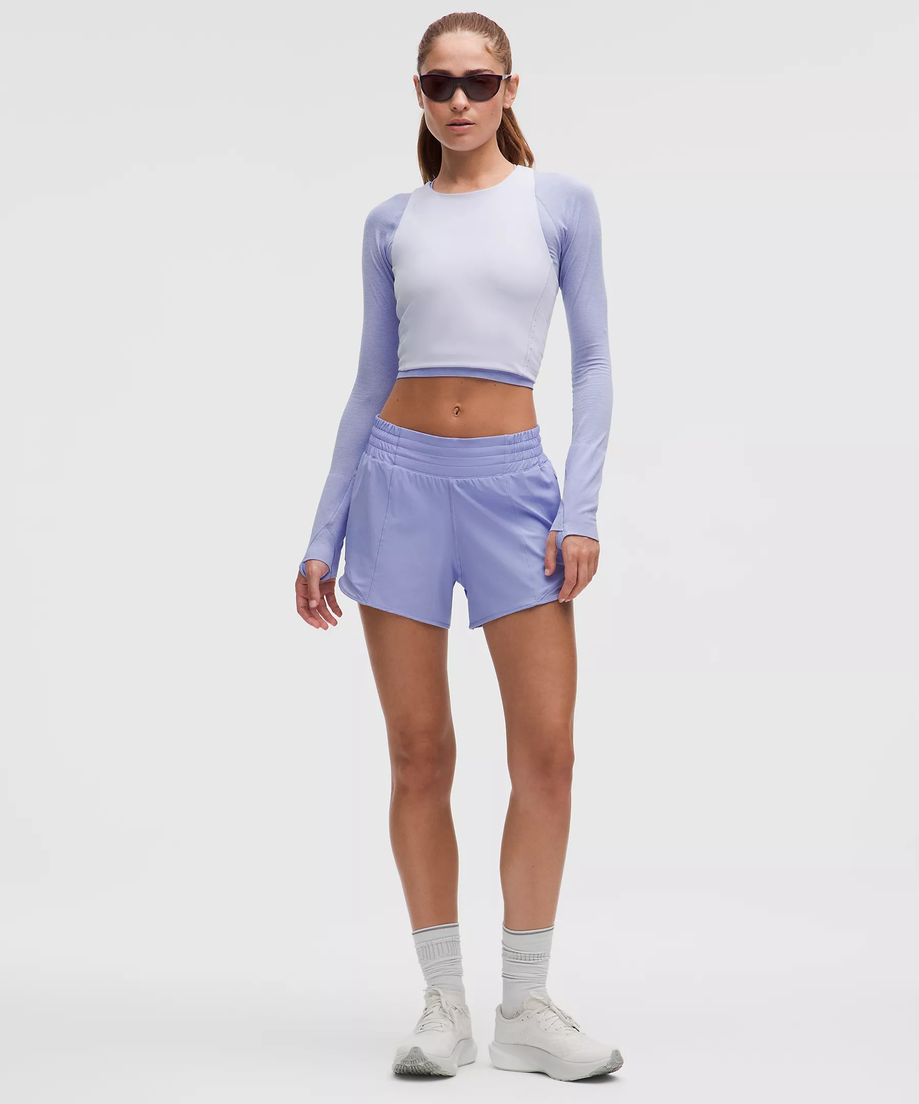 Hotty Hot High-Rise Lined Short 4" | Lululemon (US)