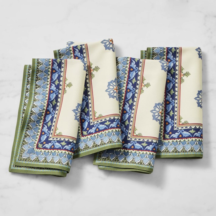 Sicily Verdi Napkins, Set of 4 | Williams-Sonoma