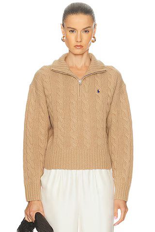 Quarter Zip Sweater | FWRD 