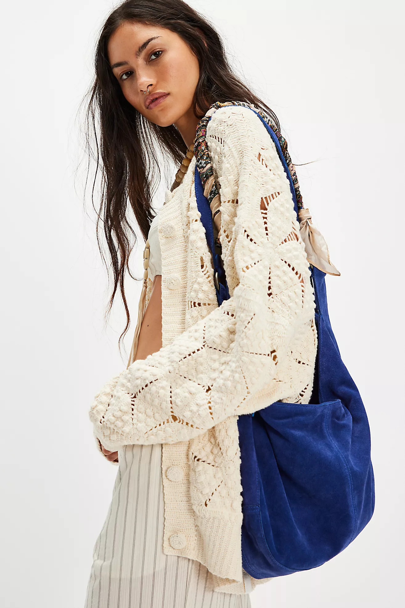 Roma Suede Tote Bag | Free People (Global - UK&FR Excluded)