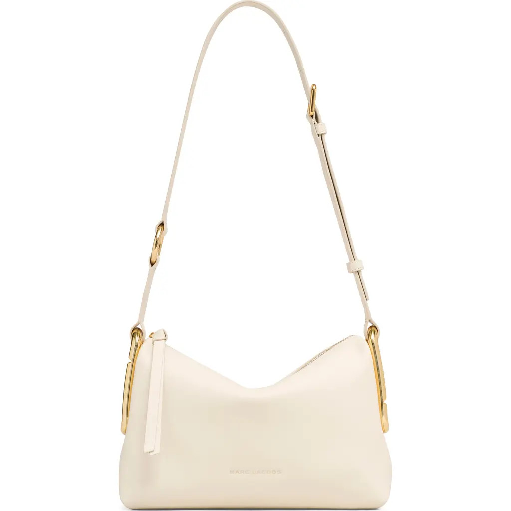 Marc Jacobs Medium Scene Leather Shoulder Bag in Cloud White at Nordstrom | Nordstrom