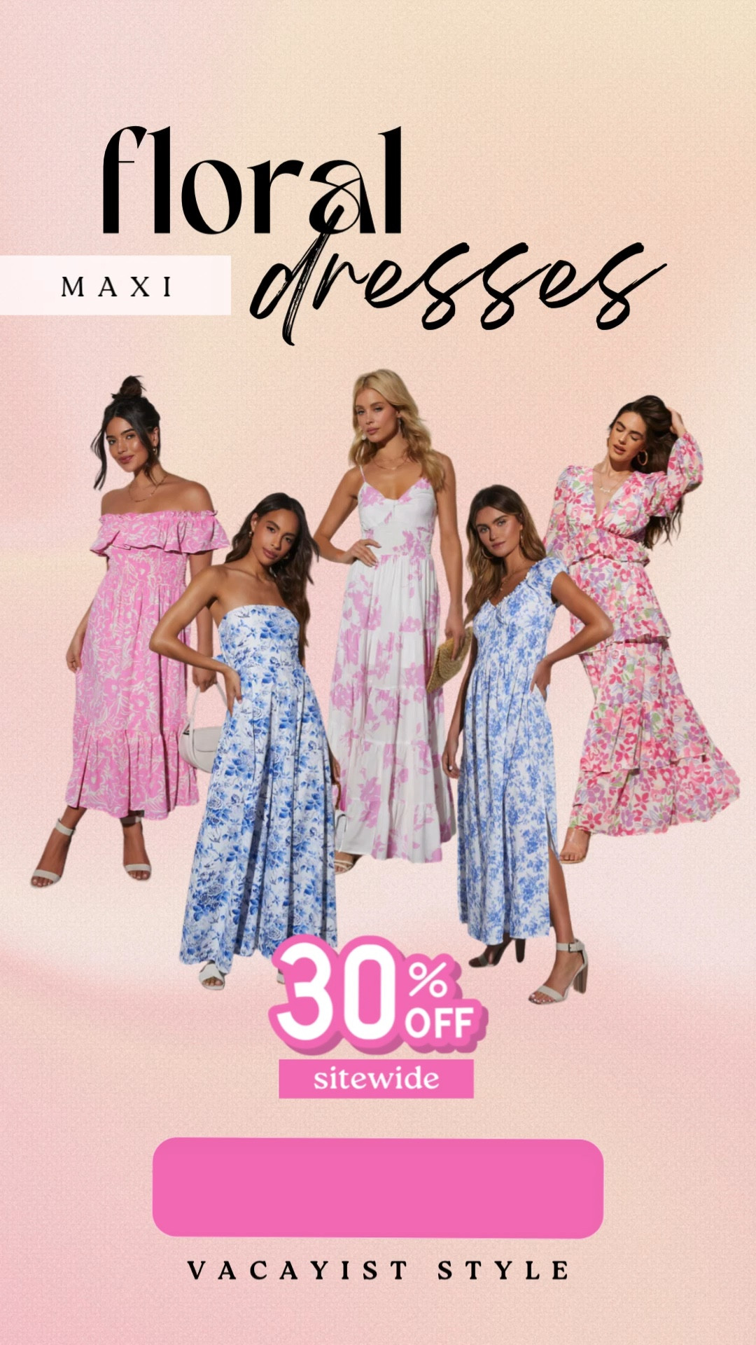 VICI ✿ LTK Spring Sale ✿ floral maxi dresses ✿ 30% off sitewide

#LTKSpringSale #LTKparties #LTKfindsunder100