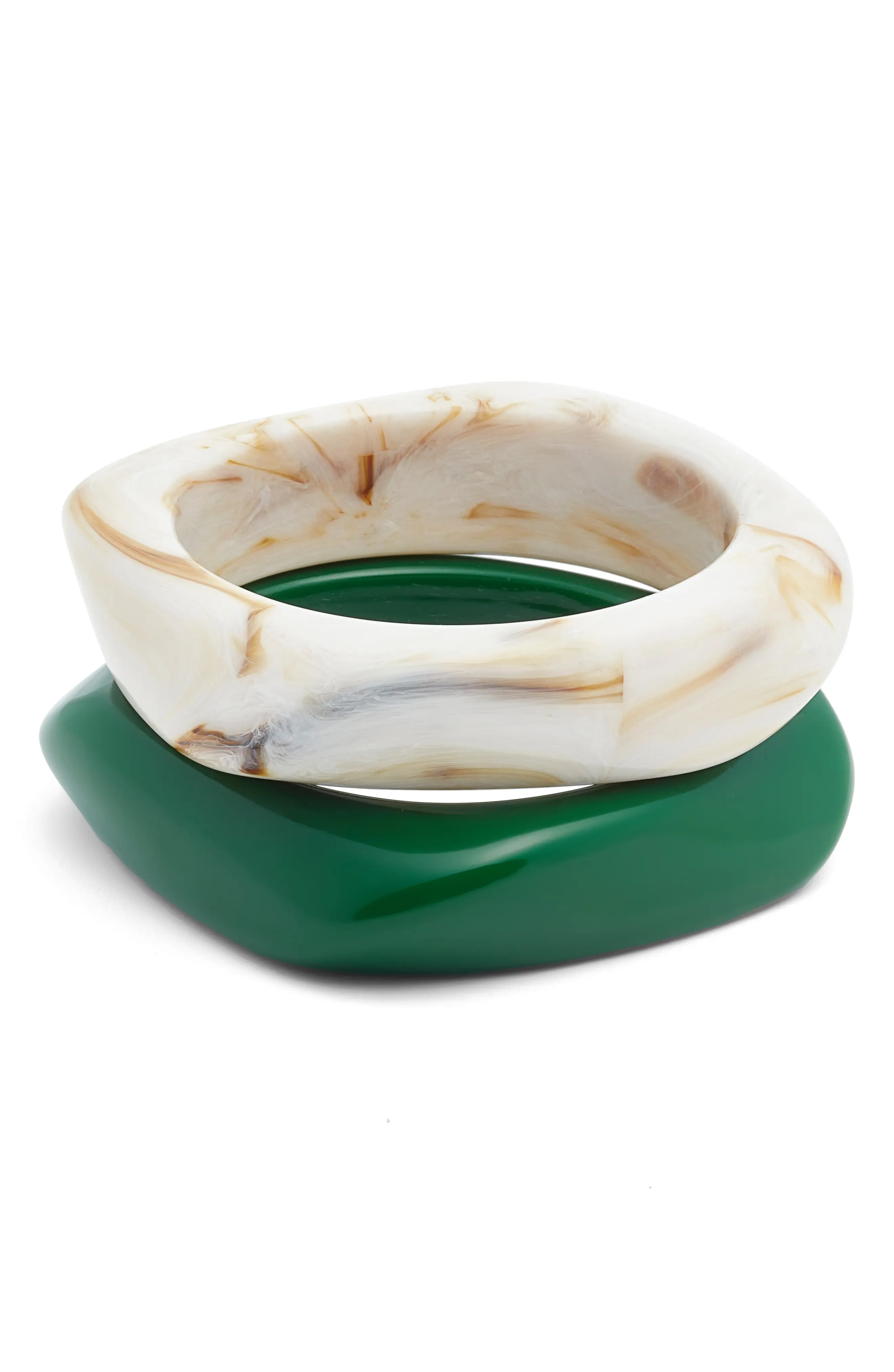 Set of 2 Medium Resin Bangles (Women) | Nordstrom | Nordstrom