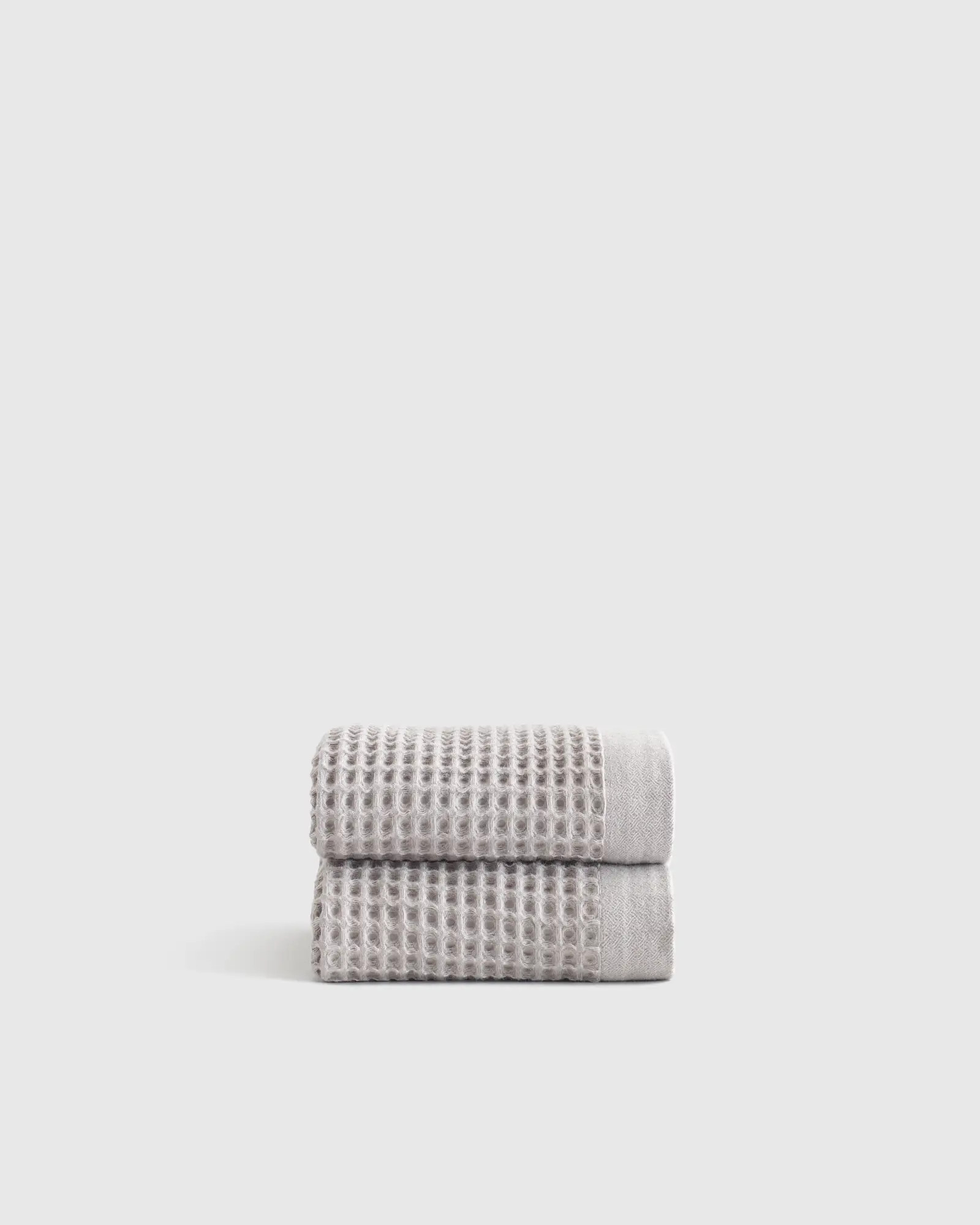 Organic Turkish Waffle Hand Towels (Set of 2) | Quince
