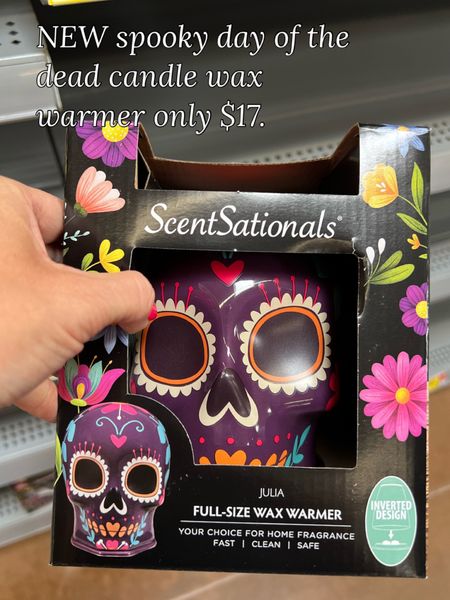 Spotted today NEW spooky day of the dead 💀 candle wax warmer only $17. 

🛒 https://rstyle.me/+CwKKrM4UWoVXPPInl5Vc5w AFF. 

Walmart finds | Walmart Halloween | Halloween candles | Halloween decor. 2023  

#LTKSeasonal #LTKHoliday #LTKhome