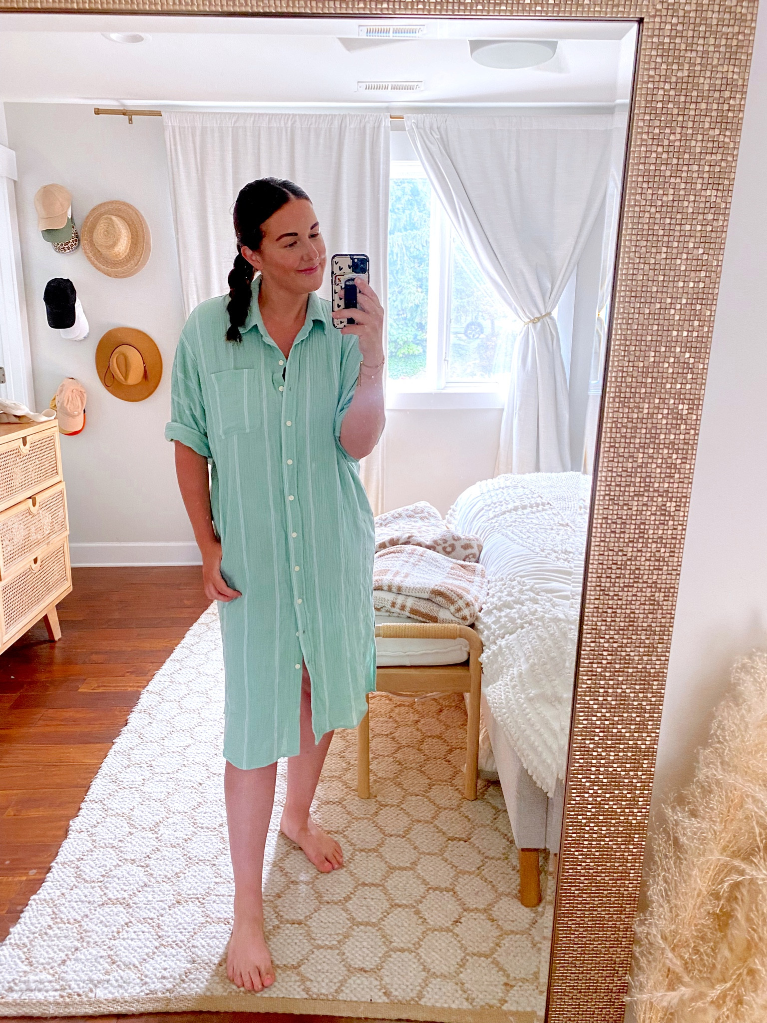 Sized down to a small 