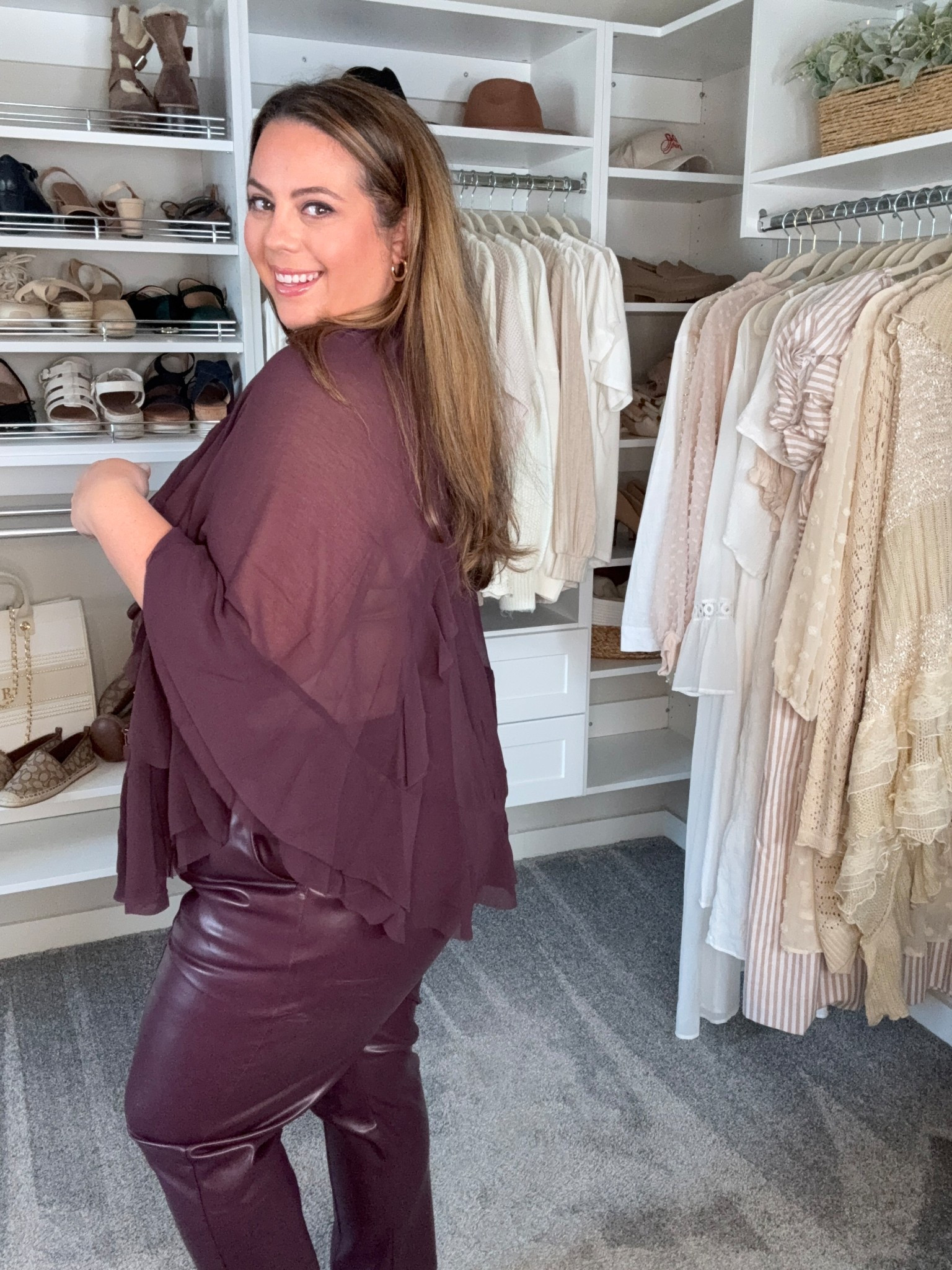 Monochrome magic in plus size - use code CALLIEULLA for 35% off $39+

#LTKPlusSize