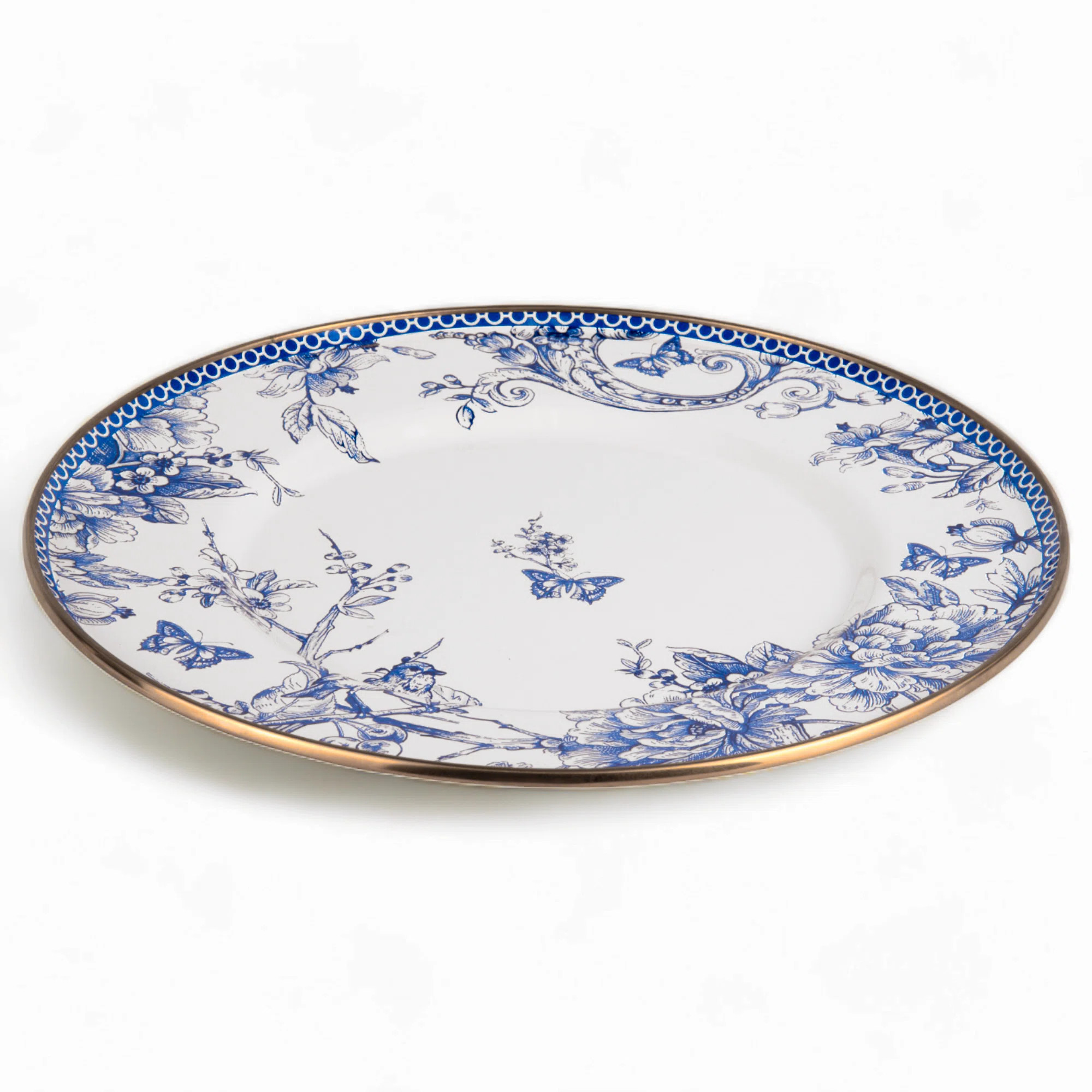 Jennavee Blue Toile Enamel Platter 11''ByHouse of Hampton®5.0Rated 5 out of 5 stars.1 Review | Wayfair North America