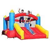 Action air Bounce House, Inflatable Bouncer with Air Blower, Jumping Castle with Slide, Family Ba... | Amazon (US)