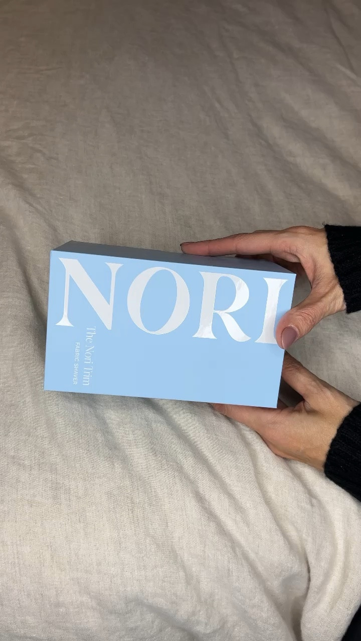 Nori Trim - easily removes pills and lint from any fabric surface.

#ad #meetnori @meetnori #amazingproduct 

#LTKhome #LTKtravel #LTKfindsunder100