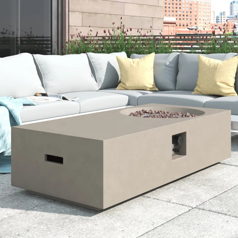 Amelian Propane-Fueled Outdoor Fire Pit | Wayfair North America