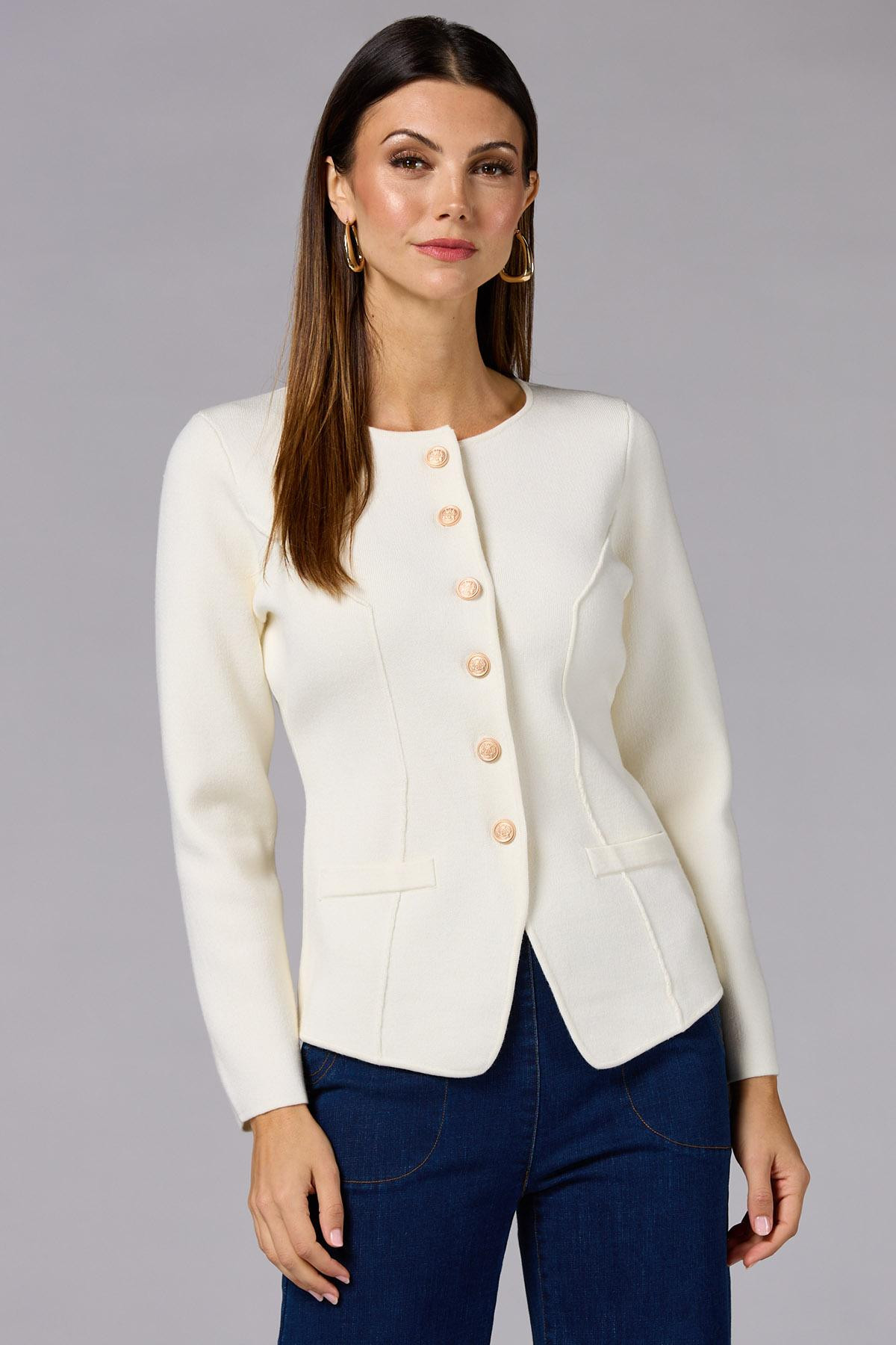 cache button down cardigan | Versona