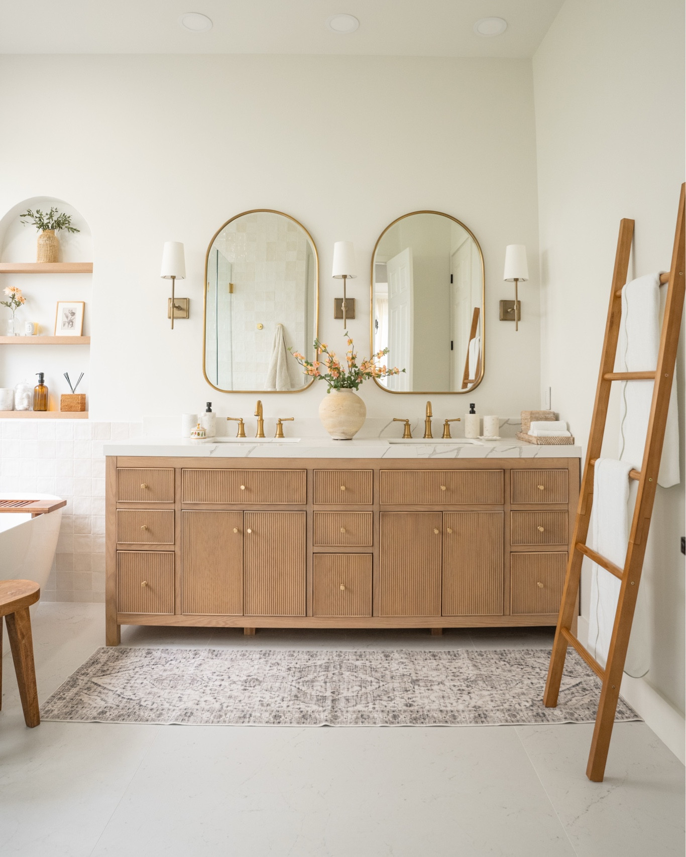 The MOST gorgeous vanity from Wayfair! Worth every penny, the quality and style is unmatched

@wayfair #WayfairPartner #Wayfair

#LTKHome #LTKSaleAlert