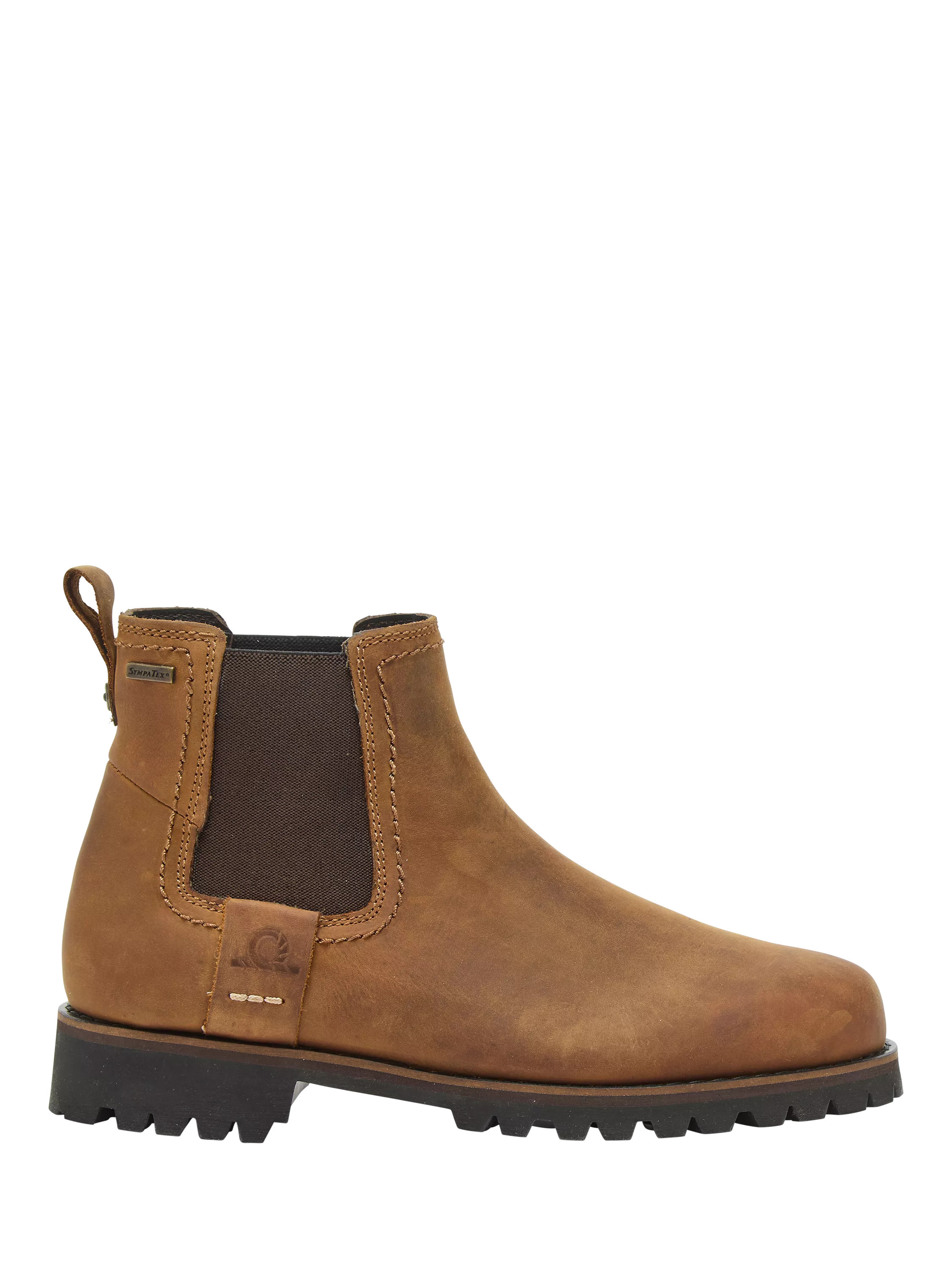 Chatham Southill II Leather Chelsea Boots, Walnut | John Lewis (UK)