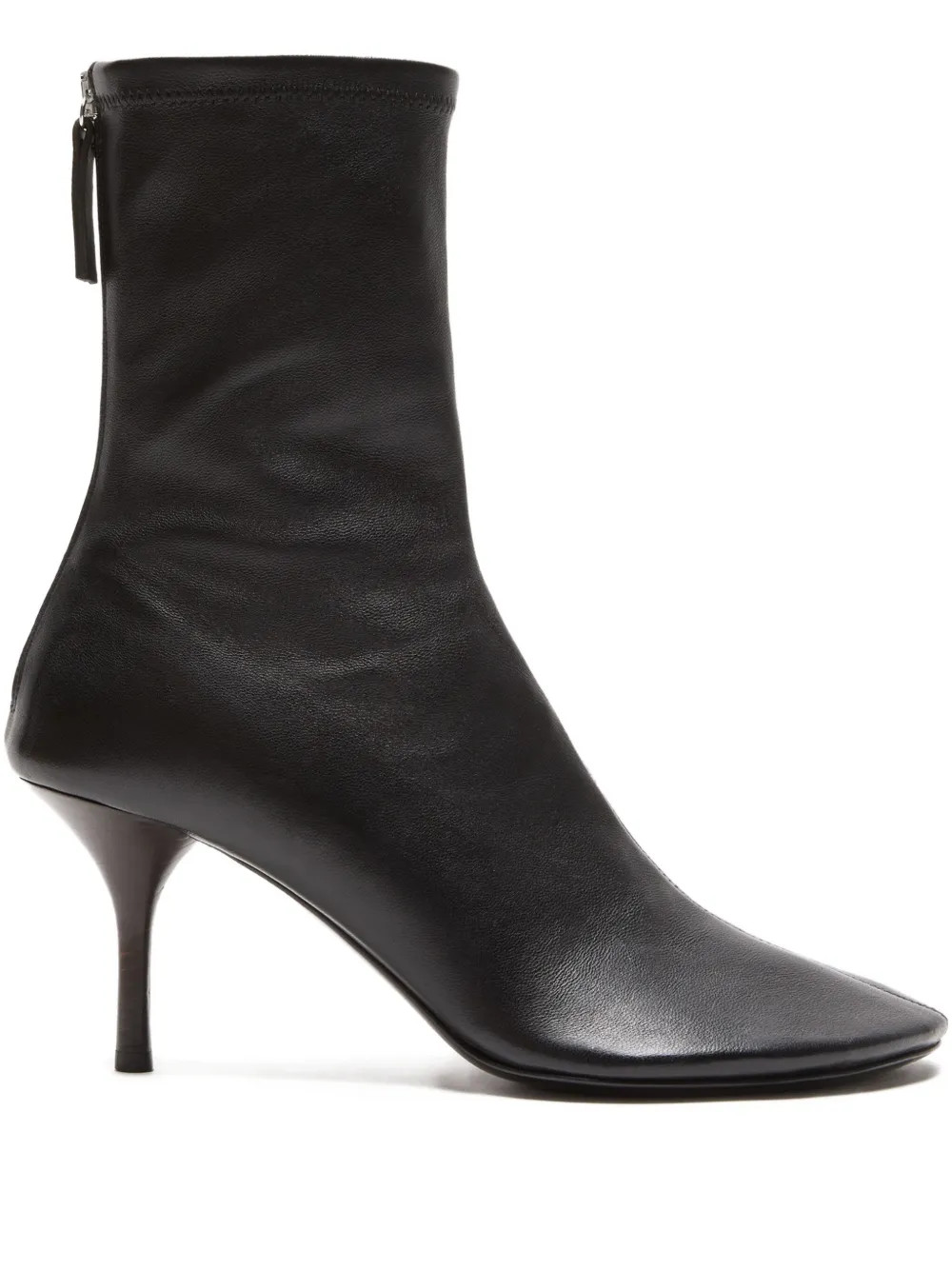 Acne Studios leather ankle boots - Black | Farfetch Global